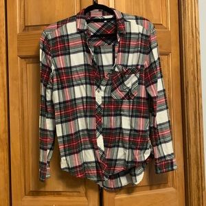 Urban outfitters flannel top
